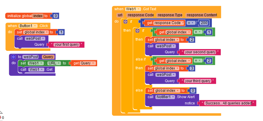 Multiples statement sql - Discuss - Kodular Community