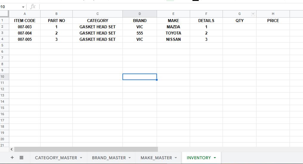 How to get google sheet row number - Discuss - Kodular Community