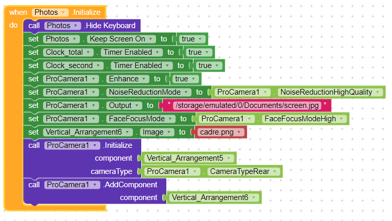 Pro camera: The pro custom camera