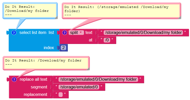 How to get internal storage path location - Discuss - Kodular Community