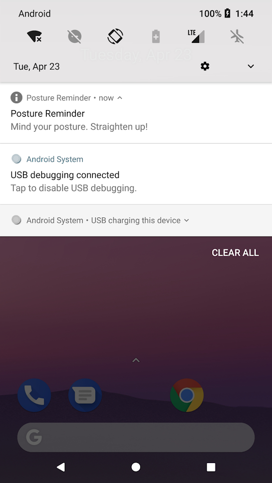 Posture Reminder - Have a good and healthy posture - Koded Apps ...
