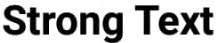 StrongText