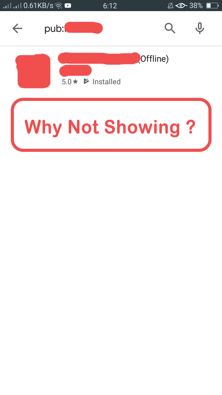 Playstore app not showing - Discuss - Kodular Community