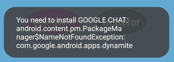 Error calling another app on android 11 - Discuss - Kodular Community