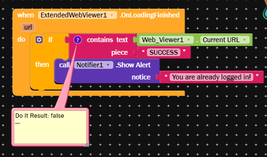 Login WebView problem - Discuss - Kodular Community