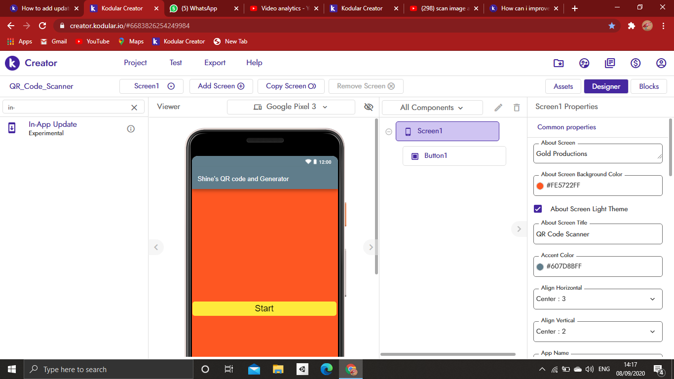 How to add update app dialog - Discuss - Kodular Community