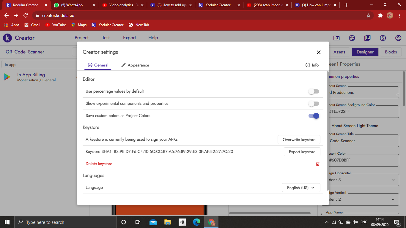 How to add update app dialog - Discuss - Kodular Community