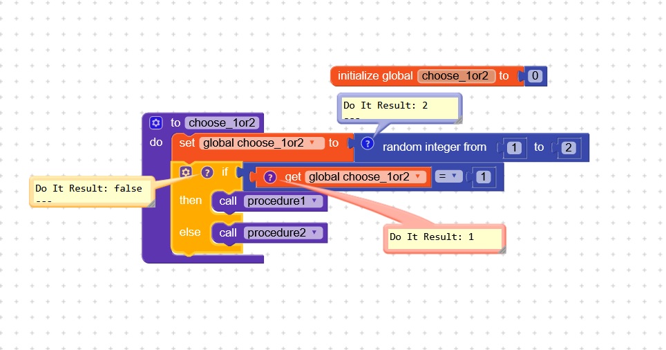 Using random integer, it changes every time in the same decision ...