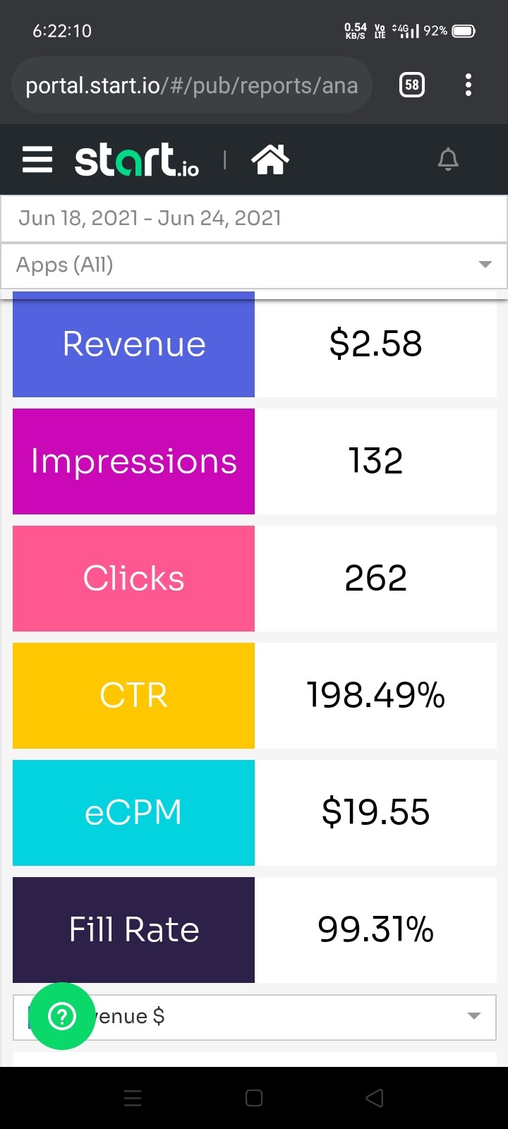 Start App Ads revenue not showing - Discuss - Kodular Community