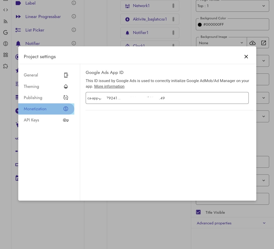 Google ad manager and advertising - Discuss - Kodular Community