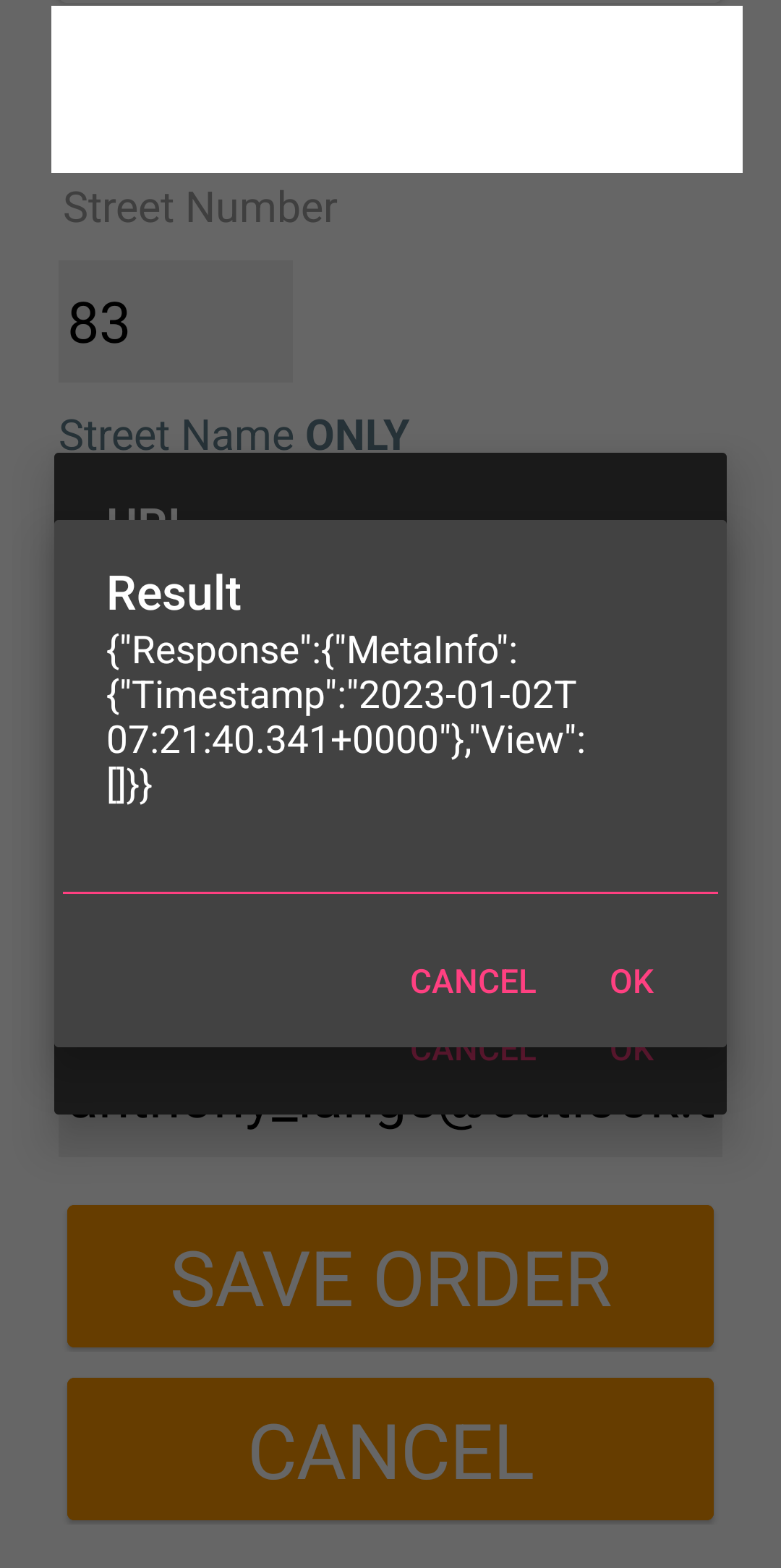 No API data coming through - Discuss - Kodular Community