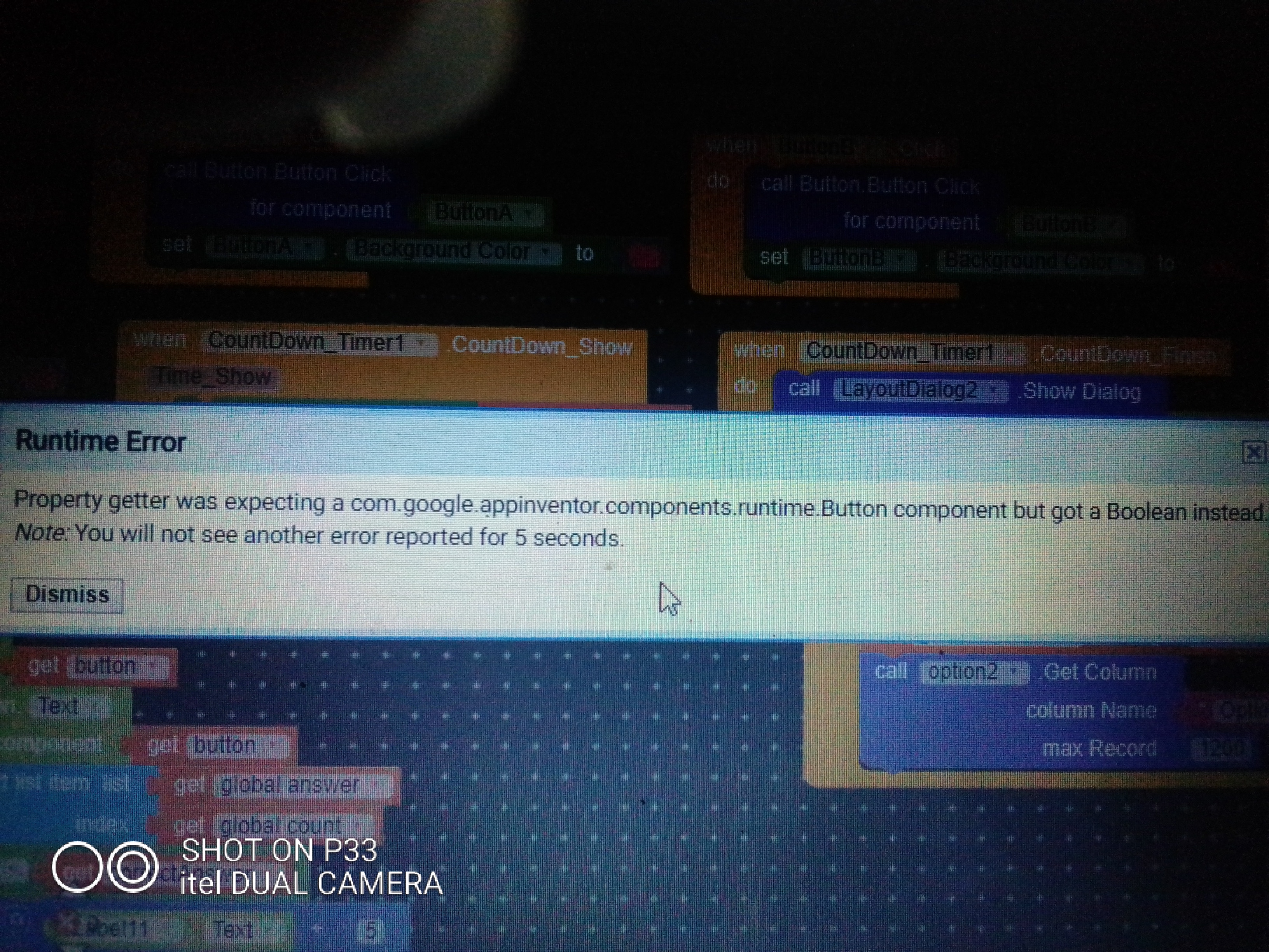 Please got an error with button - Discuss - Kodular Community