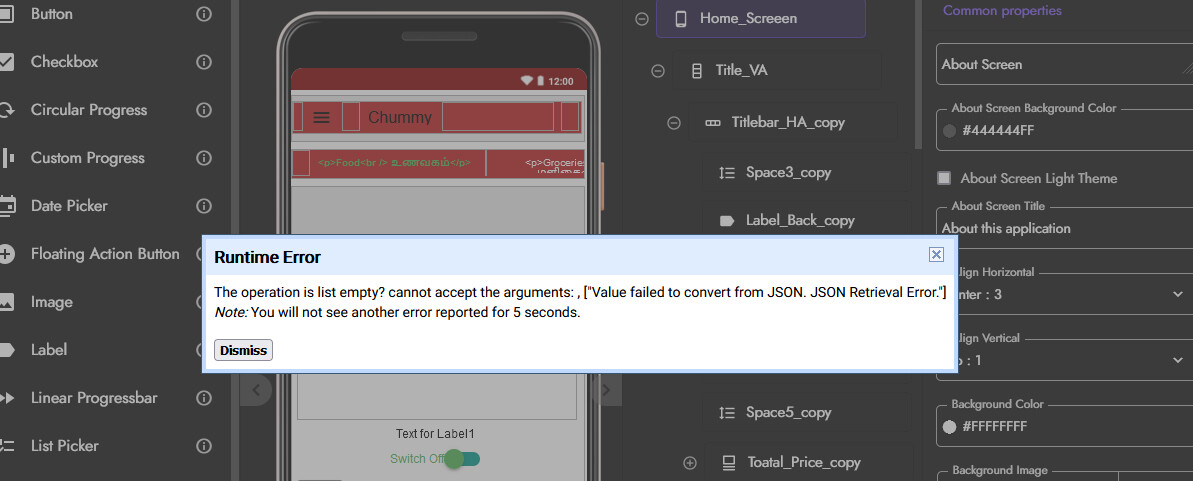 Value failed to convert from JSON. JSON Retrieval Error - Discuss ...