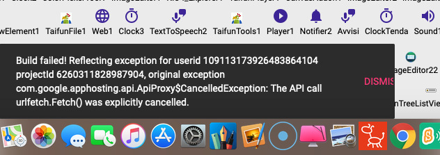 Build failed error - Discuss - Kodular Community
