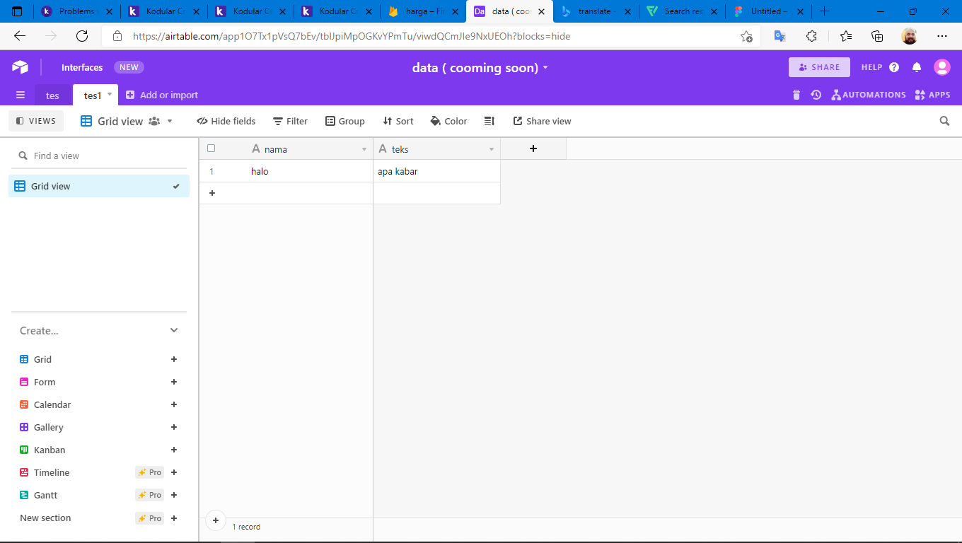 Problems when retrieving data from the airtable - Discuss - Kodular ...
