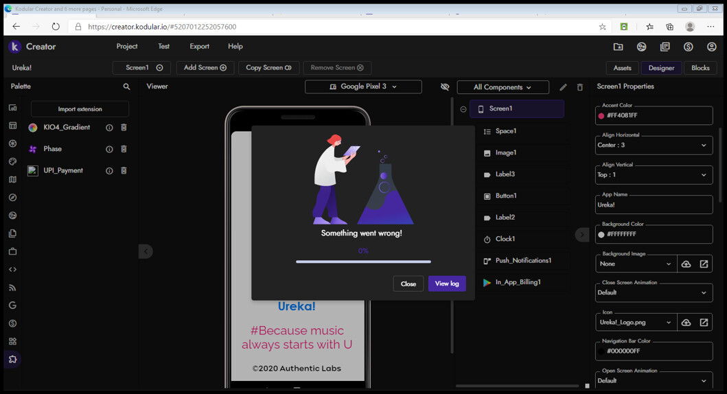 Having trouble with Firebase Authentication - Discuss - Kodular Community