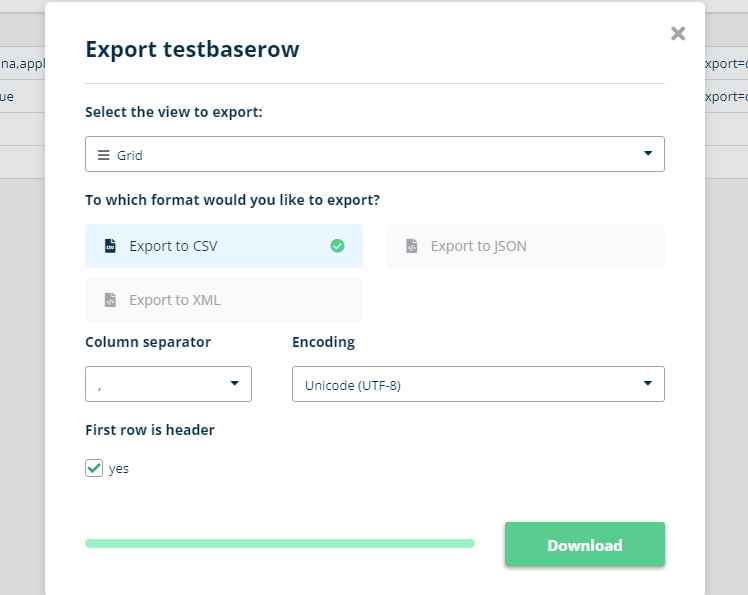How to show CSV File data in dynamic component extension offline ...