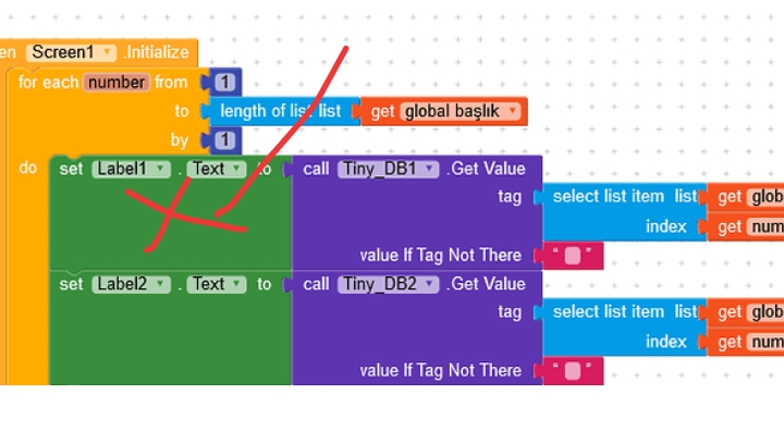 How to save dynamic label to DB in order - Discuss - Kodular Community