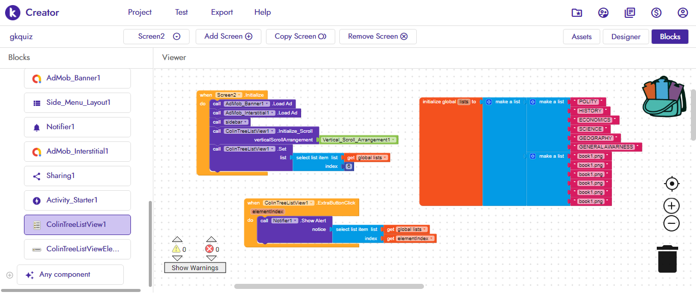 Colin tree list view extension - Discuss - Kodular Community