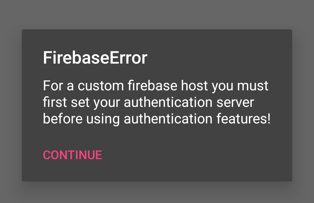 Firebase Error at Start - Discuss - Kodular Community