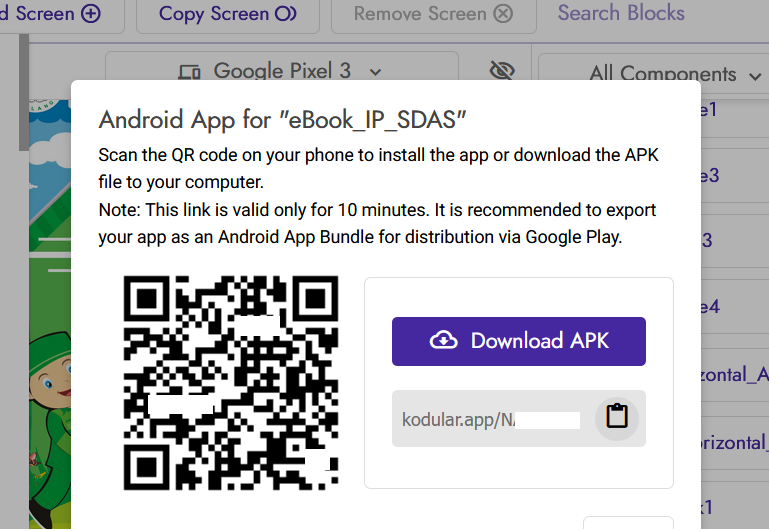 Export apk error - Bugs - Kodular Community