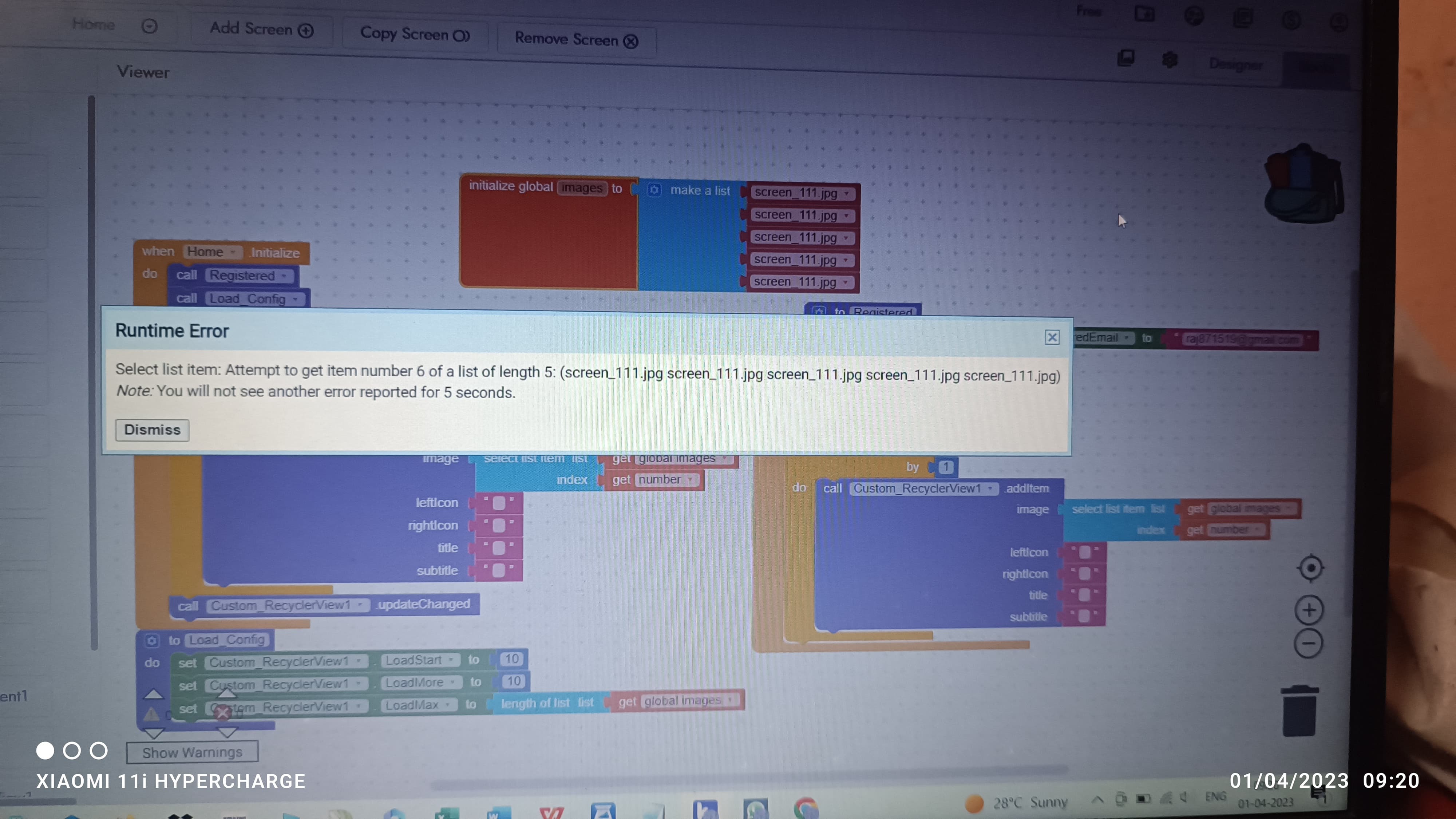 What is the issue error - Discuss - Kodular Community