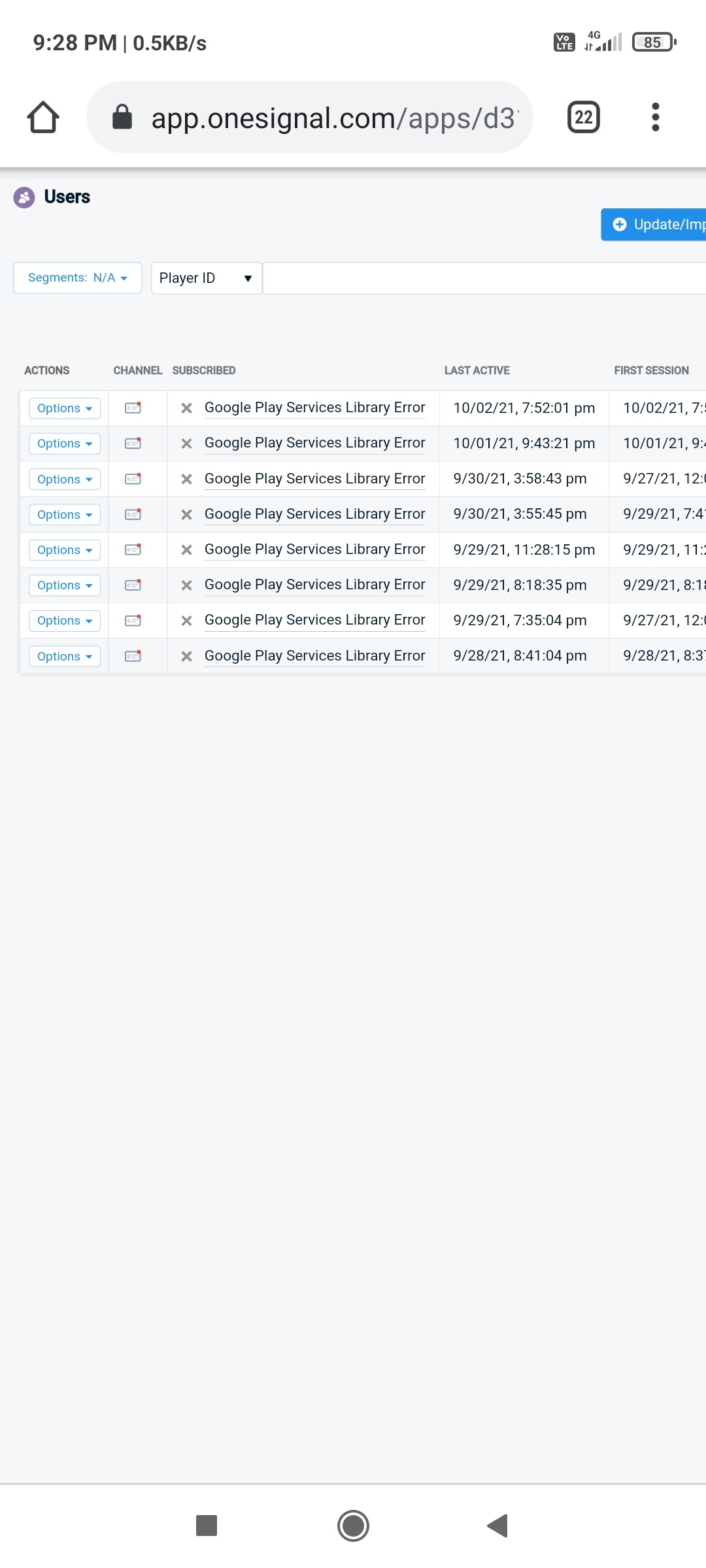 Push notifications not working - Discuss - Kodular Community