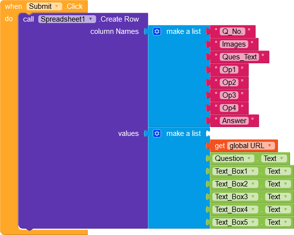 Create Row in Spreadsheet - Discuss - Kodular Community