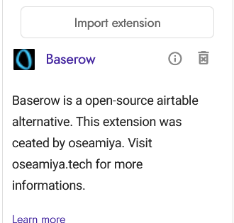 Baserow - Open source no-code database - Page 3 - Extensions - Kodular ...