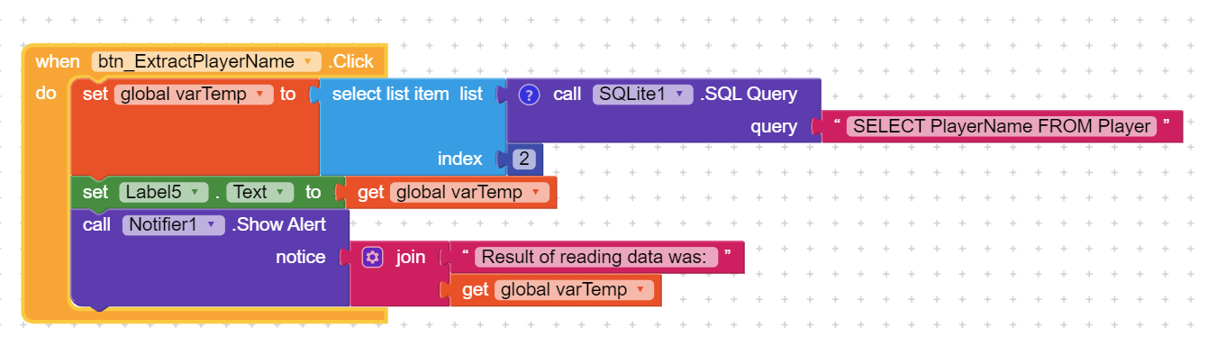 How to pull text value from a string returned from reading SQLite table ...