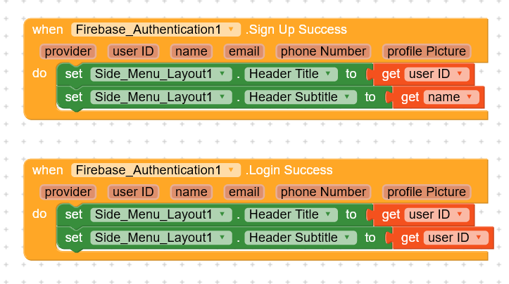 Custom title and sub-title text in sidebar - Discuss - Kodular Community
