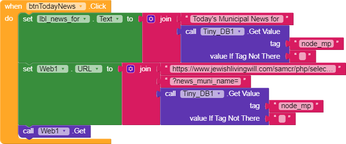 Two Buttons calling the same web1 - Discuss - Kodular Community