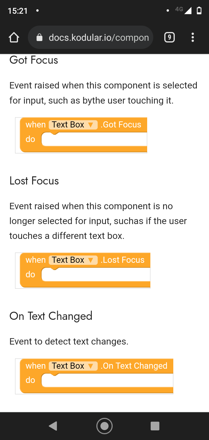 Return Text Box How do I detect the return in a text_box - Discuss - Kodular Community