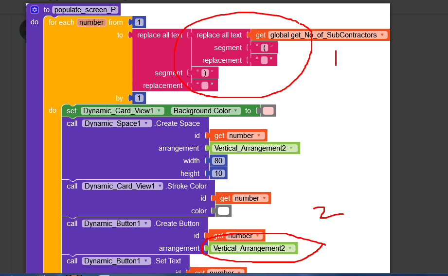 Components do not appear within dynamic card view - Discuss - Kodular ...