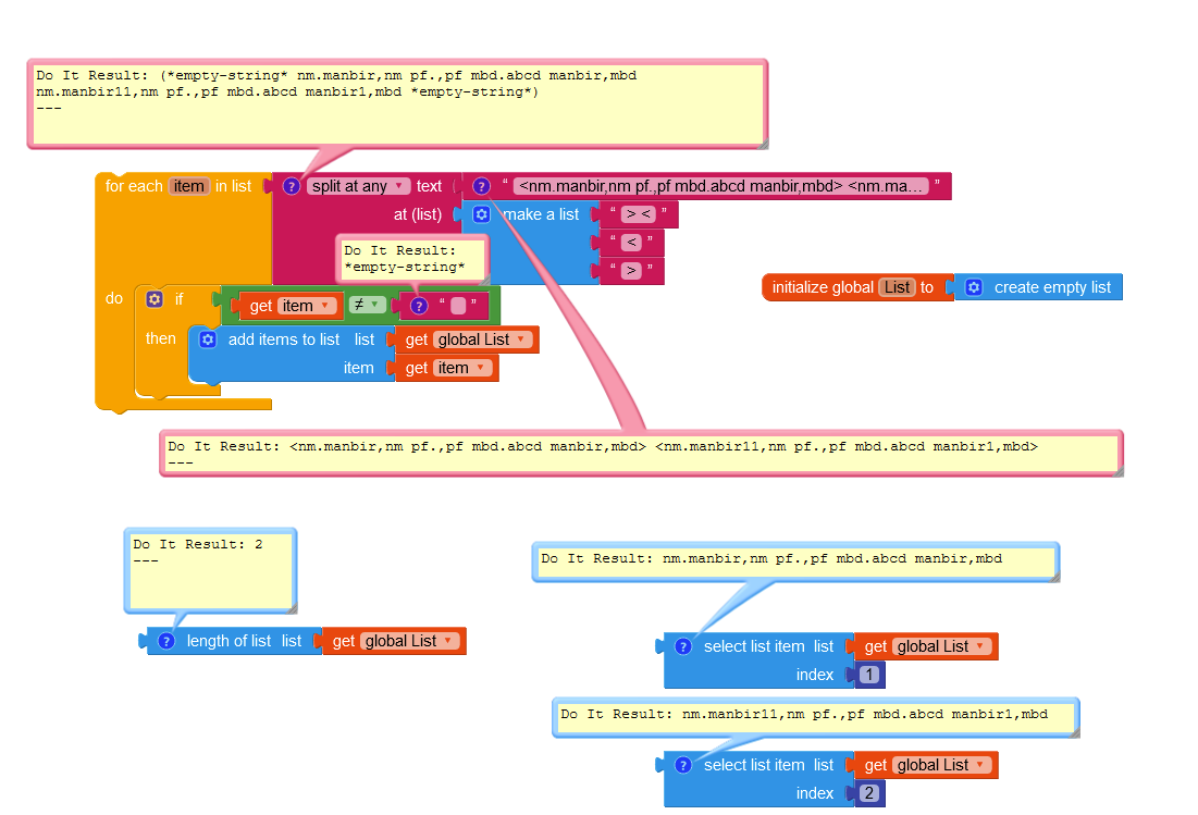 How to create a list from label? - Page 2 - Discuss - Kodular Community