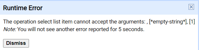 Error with select item list block - Discuss - Kodular Community