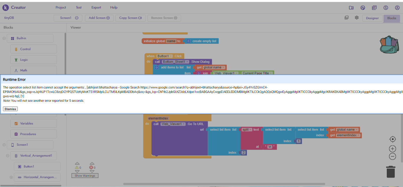 Web page not available - Discuss - Kodular Community