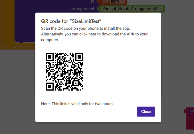 App export problem close - Discuss - Kodular Community