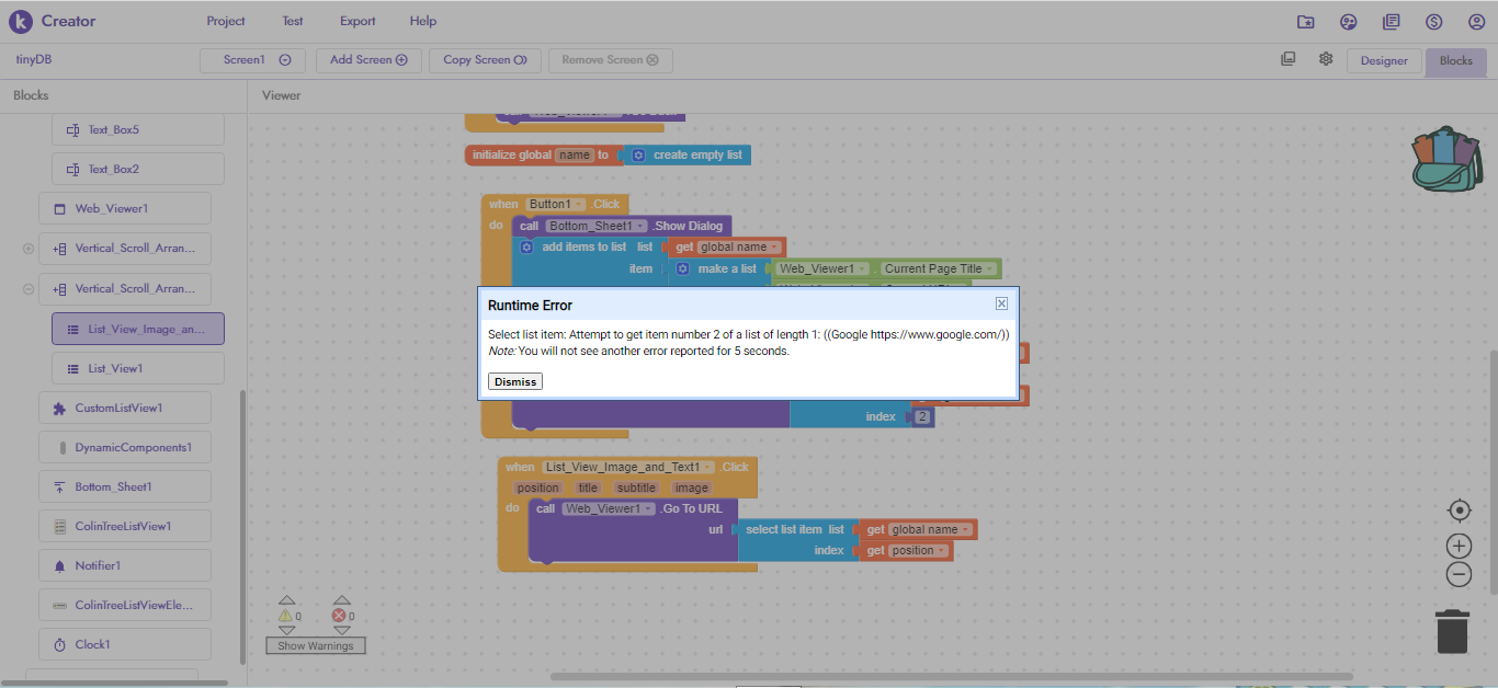 Web page not available - Discuss - Kodular Community