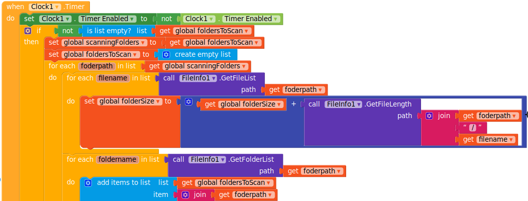 Get Folder Size - Discuss - Kodular Community