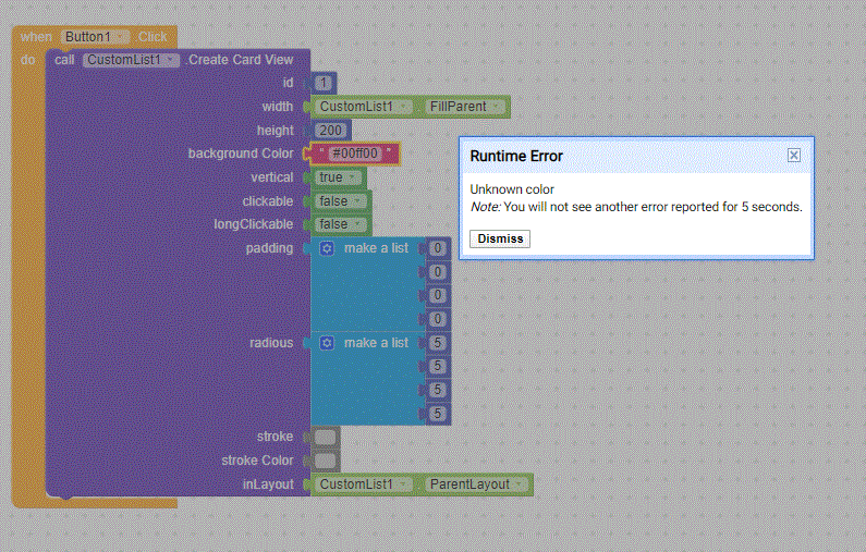 Getting error in custom listview extension - Discuss - Kodular Community