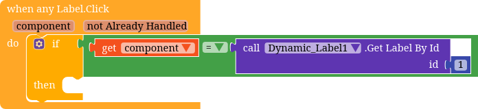 OnClick method for Dynamic Label - Feedback - Kodular Community