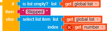 Select list item error - Discuss - Kodular Community