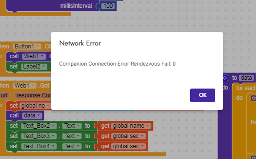 Problem with companion - Discuss - Kodular Community