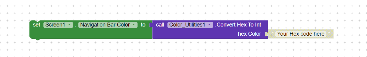 Navigation bar color - Discuss - Kodular Community