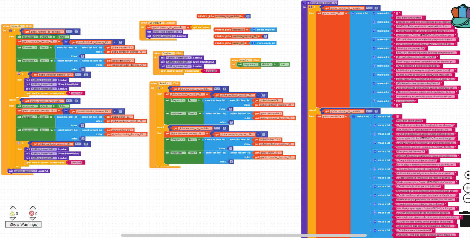 Create a button to redirect a list - Discuss - Kodular Community