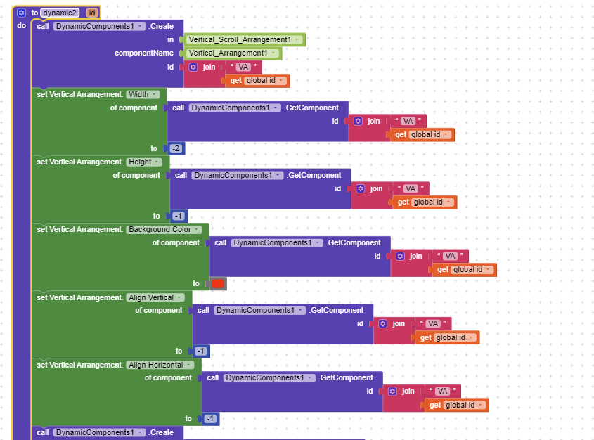 How to make a dynamic menu plus buttons in each" there is config - Page ...