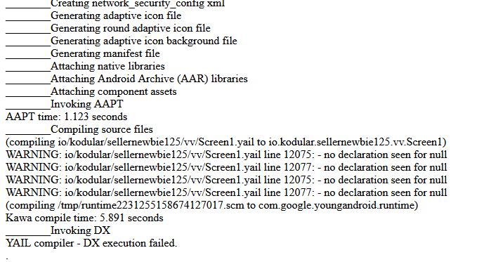 My app keep crashing when i open the app - Page 2 - Discuss - Kodular ...