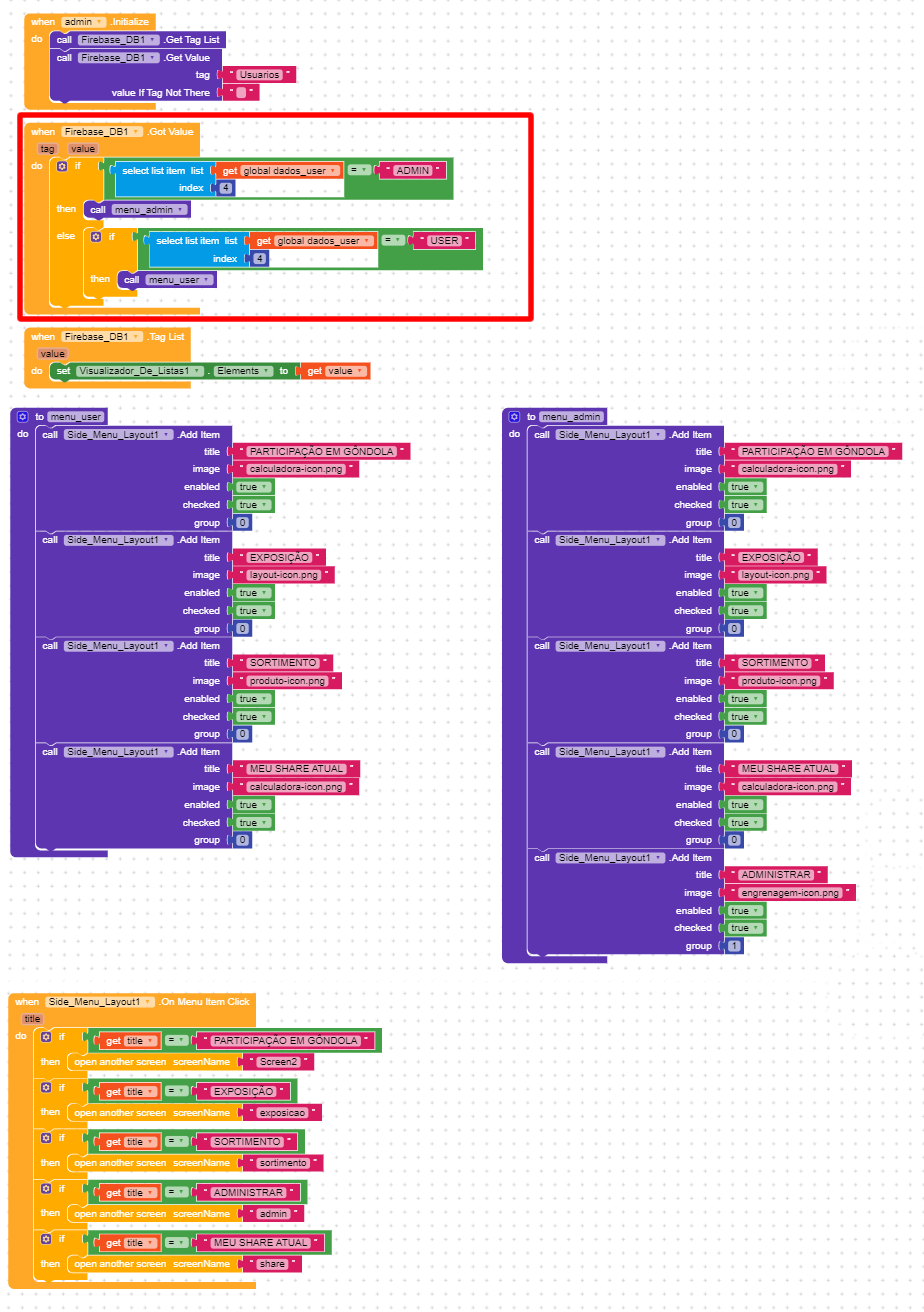 A conditional side menu - Discuss - Kodular Community
