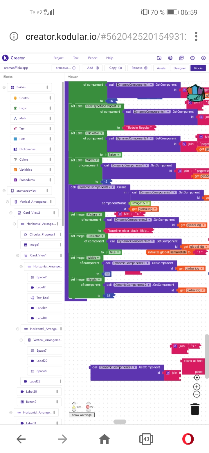 Dynamic Component Save Problem - Discuss - Kodular Community